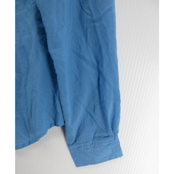 Woolrich Shirt Small Snap Down Collared Hiking Lightweight Outdoor - Picture 3 of 11